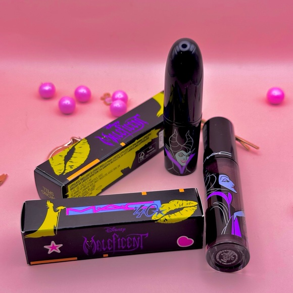 M·A·C 40 DISNEY’s Favorites Amplified Lipstick and Lipglass Set NIB Lmt. Ed. - Picture 3 of 16